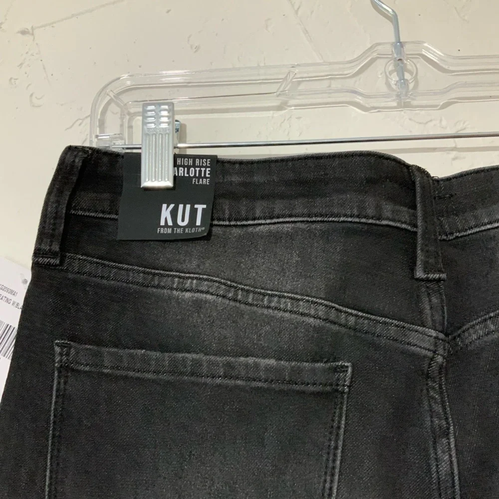 NWT KUT FROM THE KLOTH Charlotte High Rise Ankle Flare Jeans Sz 10